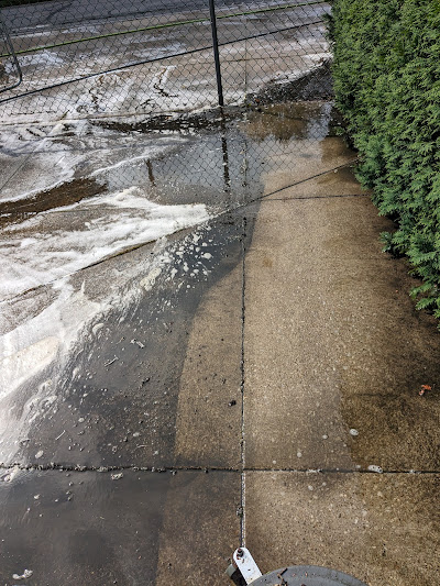 commercial concrete pressure washing erie pa